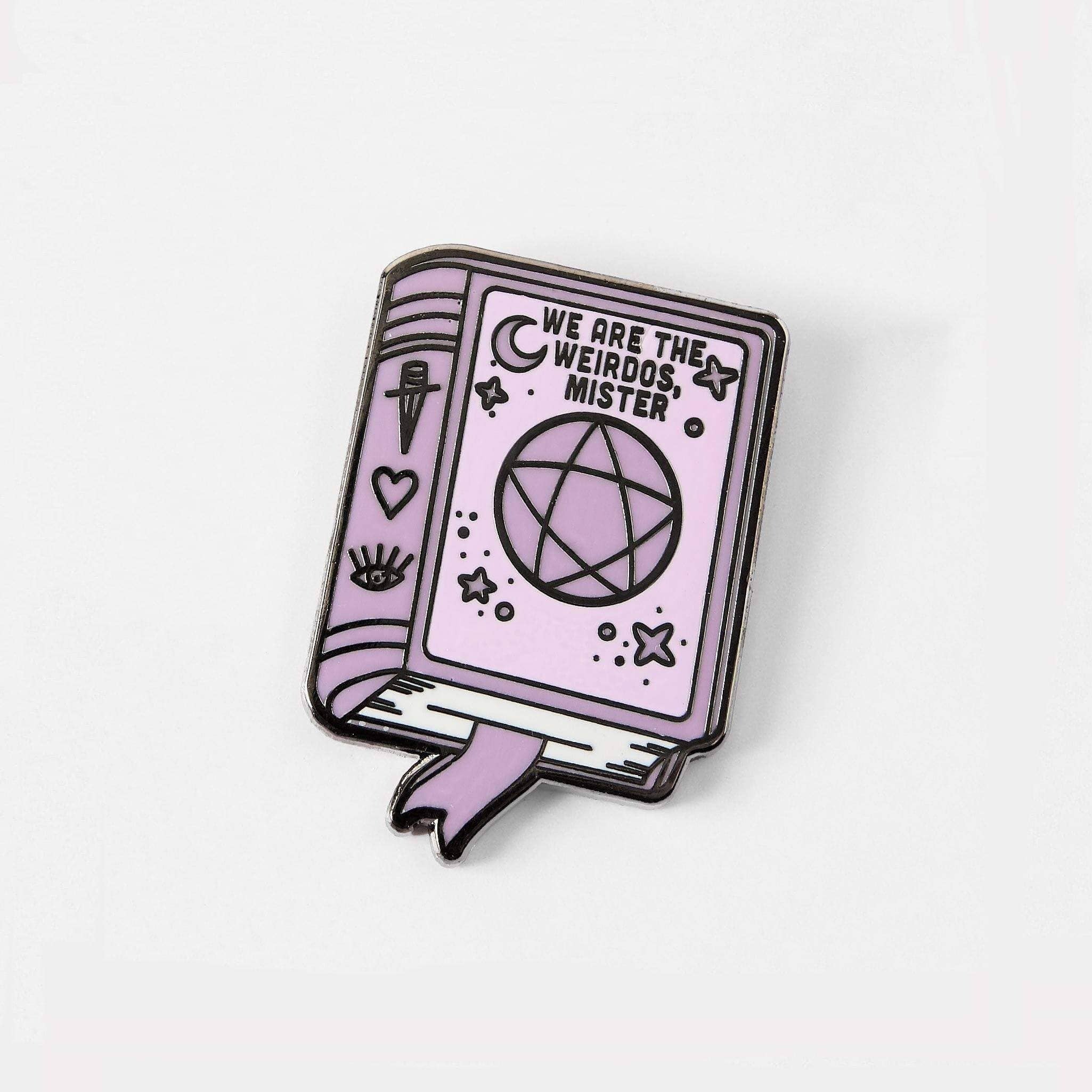 No U Reverse Card Enamel Pin